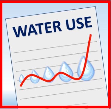 Increased-Water-Usage