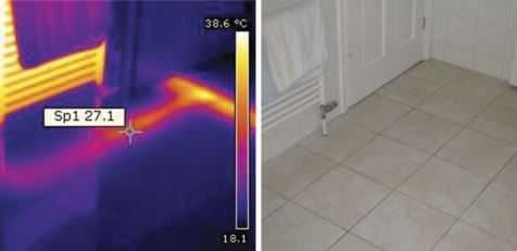 How To Detect A Water Leak with Thermal Imaging