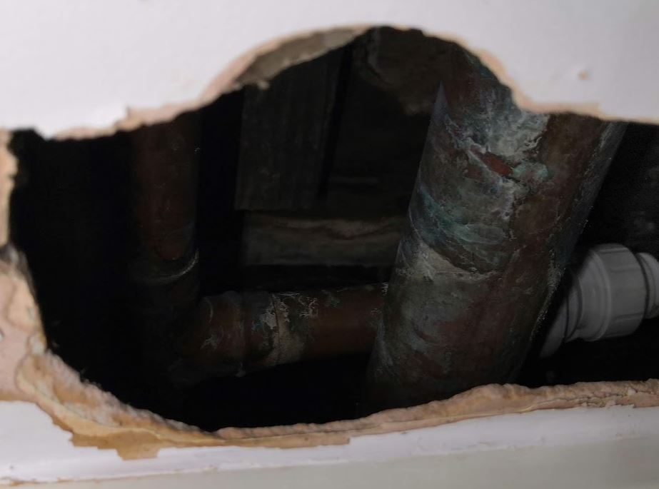 Leak in Ceiling