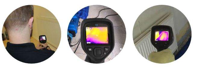 UTi712S Thermal Imaging Camera for Water Leakage Detection