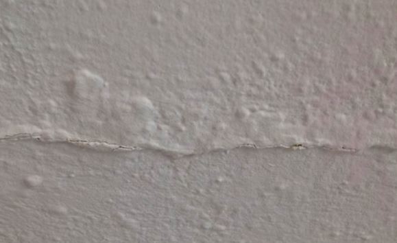 Ceiling Leak Crack