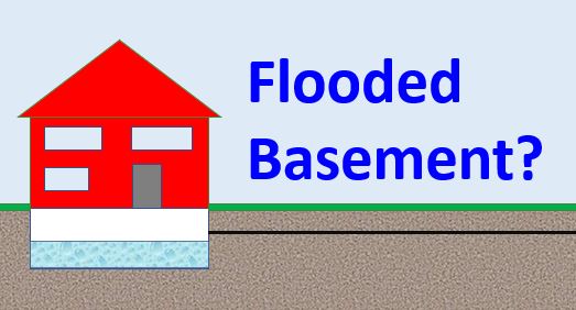 Flooded basement