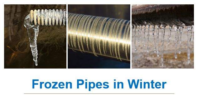 Frozen Pipes Winter