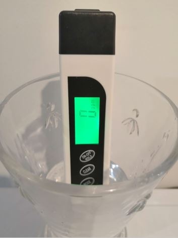 TDS Meter with Pure Water