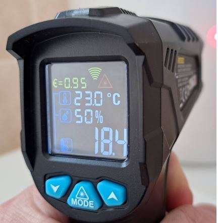 Infrared Thermometer - Reading Accuracy