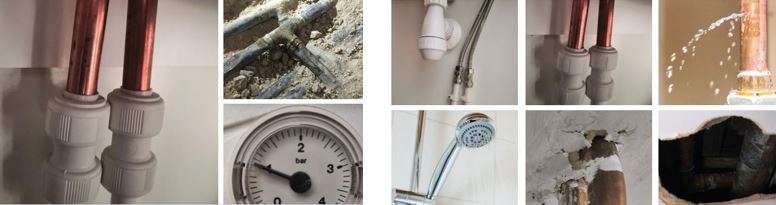 Types of Damp caused by a Water Leak