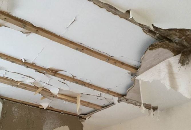 Ceiling Water Damage Repairs