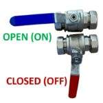 Isolation Valves - Open and Closed