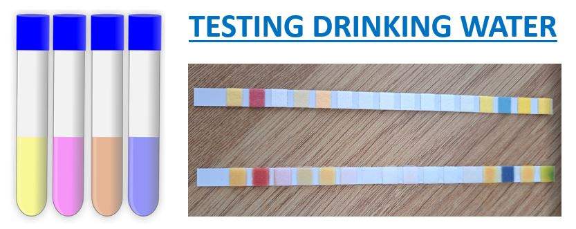 Water Test Kit Strips Tested