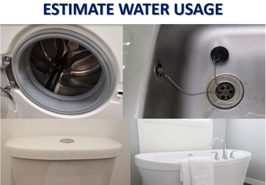 Estimate or Calculate Water Usage