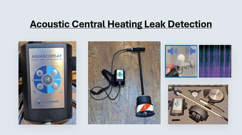 Acoustic Central Heating Leak Detection