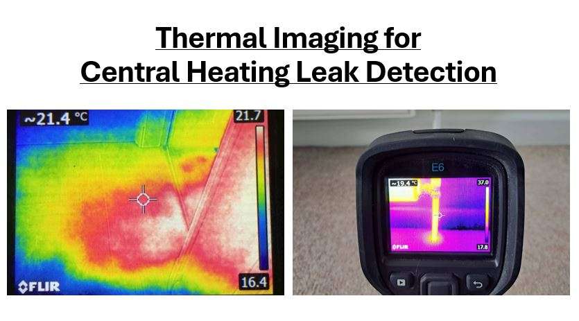 Central Heating Leak Detection Thermal Imaging