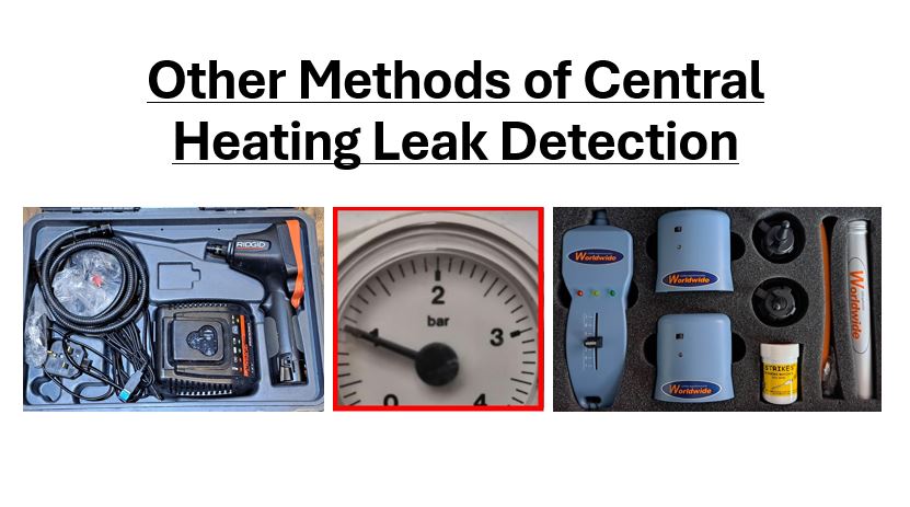 Other Methods of Central Heating Leak Detection