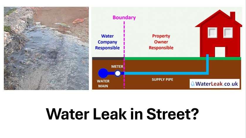 Water Leak in Street